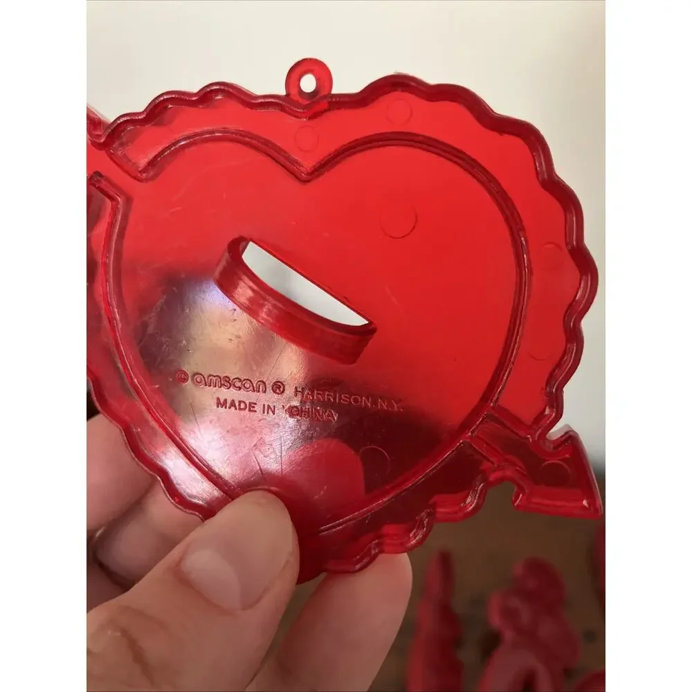Vintage Holiday Cookie Cutters Set 10 Halloween Valentines Easter Birthday Xmas